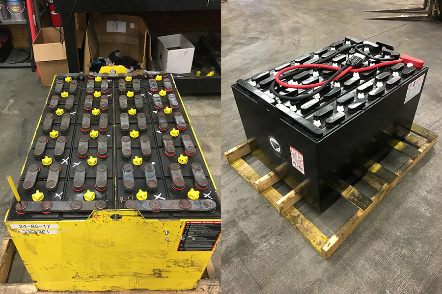 batteries before after